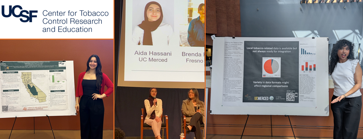 NCPC Interns Presenting Research Posters at A Billion Lives Symposium