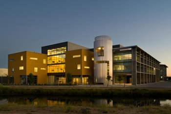 HSRI's home: the Social Science & Management Building at UC Merced